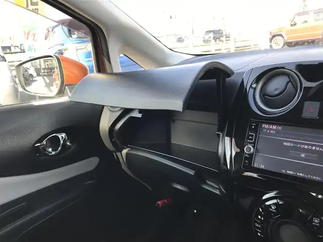 日産 ノート e－パワー X 富山県 2016(平28)年 6.1万km プレミアムコロナオレンジ 純正ナビ/フルセグTV/アラウンドビューモニター/ビルトインETC/ドライブレコーダー/フロント/バックソナー/エマージェンシーブレーキ/車線逸脱警報/オートライト/オートエアコン/ステアリングスイッチ/社外14インチアルミホイール/スマートキー/プッシュエンジンスターター/禁煙車