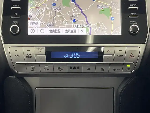 トヨタ ランドクルーザー プラド TX Lパッケージ マットブラED 宮城県 2024(令6)年 0.8万km ホワイトパールクリスタルシャイン 純正メモリーナビ/（ＡＭ／ＦＭ／Ｂｌｕｅｔｏｏｔｈ）　/黒革レザーシート　/サンルーフ　/ルーフレール/プリクラッシュセーフティー　/ブラインドスポットモニター　/全方位カメラ　/バックカメラ/レーンキープアシスト　/コーナーセンサー/横滑り防止装置/フロントワイパーデアイサー/ヘッドライトウォッシャー/オートライト/オートマチックハイビーム/ベンチレーション/前席シートヒーター/スマートキー/プッシュスタート/ETC2.0