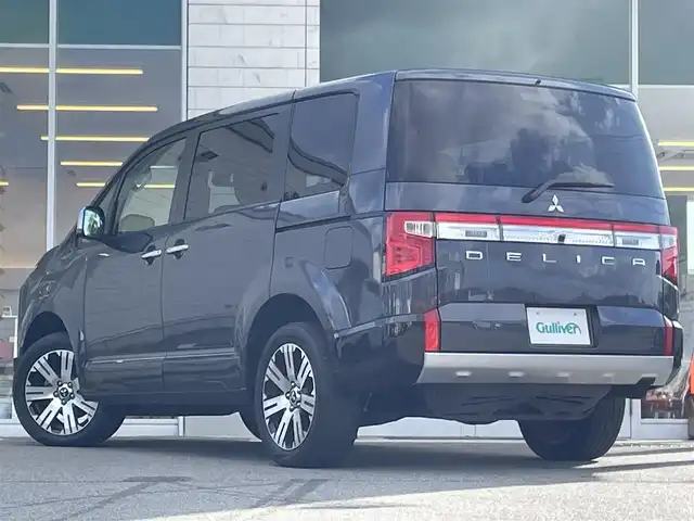 三菱 デリカＤ：５ P 兵庫県 2023(令5)年 2.5万km グラファイトグレーメタリック/ブラックマイカ １０．１インチナビ/追従有クルーズコントロール/アラウンドビューモニター/両側パワスラ/ステアリングヒーター/シートヒーター/AppleCarPlay/電動リアゲート/Bluetooth接続/フルセグTV/HDMI端子/LEDヘッドライト/パドルシフト/CD/DVD/スイッチスタート/スペアキー