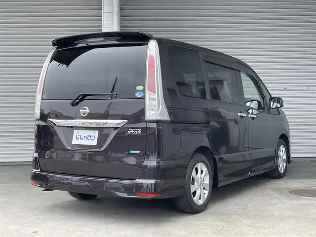日産 セレナ ハイウェイスター 茨城県 2011(平23)年 8.5万km オーロラモーヴ (株)IDOMが運営する【じしゃロン水戸店】の自社ローン専用車両になりますこちらは現金またはオートローンご利用時の価格です。自社ローンご希望の方は別途その旨お申付け下さい/純正ナビ/フルセグTV/両側パワースライドドア/バックモニター/ETC/オートライト/純正16インチアルミホイール/オートエアコン