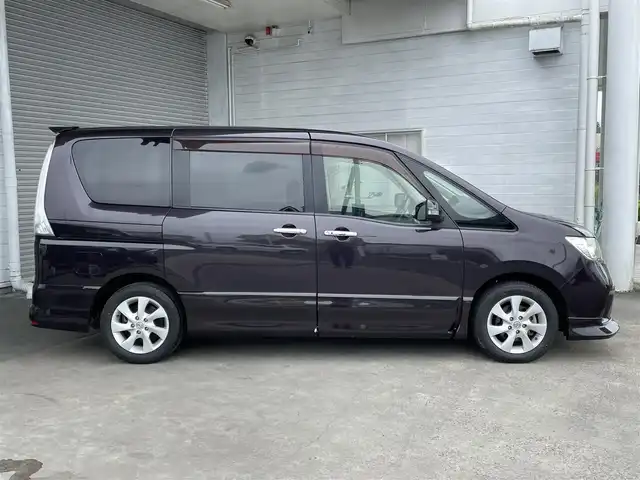 日産 セレナ ハイウェイスター 茨城県 2011(平23)年 8.5万km オーロラモーヴ (株)IDOMが運営する【じしゃロン水戸店】の自社ローン専用車両になりますこちらは現金またはオートローンご利用時の価格です。自社ローンご希望の方は別途その旨お申付け下さい/純正ナビ/フルセグTV/両側パワースライドドア/バックモニター/ETC/オートライト/純正16インチアルミホイール/オートエアコン