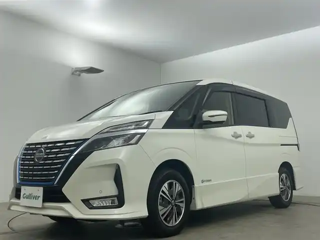 日産 セレナ e－パワー ハイウェイスター V 岡山県 2019(令1)年 6万km ブリリアントホワイトパール プロパイロット/アラウンドビューモニター/ドライブレコーダー/純正９インチナビ/（Bluetooth、CD/DVD、フルセグTV、HDMI接続、USB接続）/純正１１インチフリップダウンモニター/エマージェンシーブレーキ/両側電動スライドドア/ブラインドスポットモニター/シートヒーター/ステアリングヒーター/ビルトインＥＴＣ/LEDヘッドライト（Auto)/LEDフォグランプ/オートハイビーム/ドライブレコーダー/パーキングアシスト/アイドリングストップ/Rサンシェイド/シートバックテーブル/ISOFIX/チルトステアリング/シートリフター