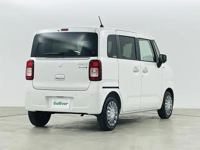 スズキ ワゴンＲ スマイル HYBRID X 福島県 2024(令6)年 0.1万km未満 ピュアホワイトP スズキセーフティサポート/・デュアルセンサーブレーキサポート/・車線逸脱警報機能/純正メモリーナビ/・CD/DVD/BT/フルセグTV/全方位カメラ/コーナーセンサー/両側パワースライドドア/運転席シートヒーター/LEDヘッドライト/・オートライト/・ヘッドライトレベライザー/チルトステアリング/ABS/横滑り防止装置/アイドリングストップ/盗難防止装置/電動格納ミラー/プッシュスタート/・スマートキー/・スペアキー