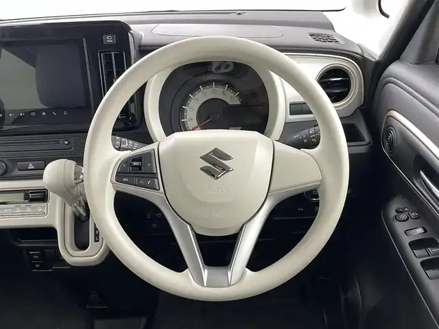 スズキ ワゴンＲ スマイル HYBRID X 福島県 2024(令6)年 0.1万km未満 ピュアホワイトP スズキセーフティサポート/・デュアルセンサーブレーキサポート/・車線逸脱警報機能/純正メモリーナビ/・CD/DVD/BT/フルセグTV/全方位カメラ/コーナーセンサー/両側パワースライドドア/運転席シートヒーター/LEDヘッドライト/・オートライト/・ヘッドライトレベライザー/チルトステアリング/ABS/横滑り防止装置/アイドリングストップ/盗難防止装置/電動格納ミラー/プッシュスタート/・スマートキー/・スペアキー