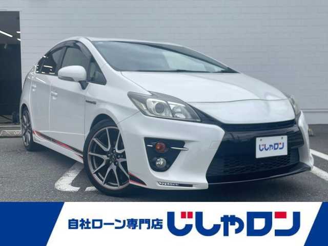 トヨタ プリウス S ツーリングセレ G’s 熊本県 2013(平25)年 12.1万km ホワイトパールクリスタルシャイン (株)IDOMが運営する【じしゃロン熊本店】の自社ローン専用車両になります/こちらは現金またはオートローンご利用時の価格です。自社ローンご希望の方は別途その旨お申付け下さい./社外ナビ/バックカメラ/ステアリングスイッチ/ETC/純正フロアマット/ETC/ドライブレコーダー