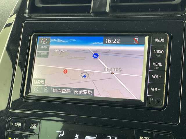 トヨタ プリウス Sツーリングセレクション 愛知県 2019(令1)年 8.9万km ブルーM 禁煙車/純正7インチナビ/（CD/DVD/AM/FM/フルセグTV/Bluetooth）/バックカメラ/トヨタセーフティセンス/・プリクラッシュセーフティ/・レーダークルーズコントロール/・レーンディパーチャーアラート/・オートマチックハイビーム/・誤発進抑制機能/・ふらつき警報/ETC/ドライブレコーダー/シートヒーター/LEDヘッドライト/スマートキー/プッシュスタート/フロアマット/17インチアルミホイール