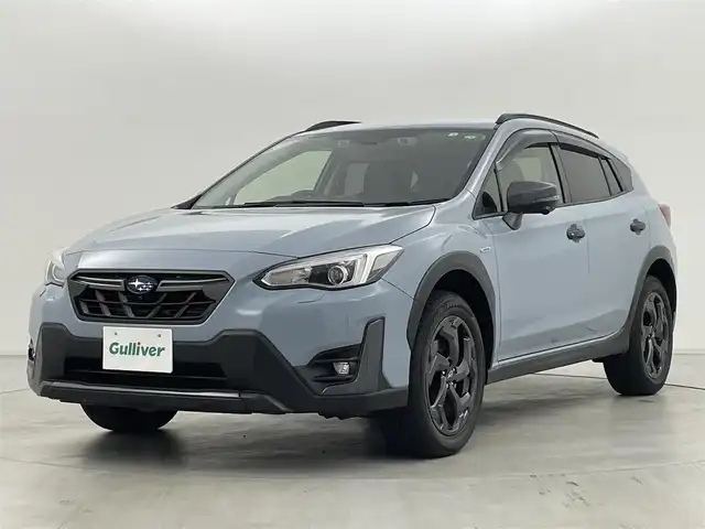 スバル ＸＶ ハイブリッド 2．0e－L アイサイト 群馬県 2022(令4)年 3.1万km クールグレーカーキ アイサイトセイフティプラス(運転支援)/・リヤビークルディティクション/・フロントビューモニター/・サイドビューモニター/ルーフレール/・シャークフィンアンテナ/LEDヘッドランプセット/・LEDハイ/ロービームランプ/・ステアリング連動ヘッドランプ/・フロントワイパーデアイサー/・ヒーテッドドアミラー/・撥水加工フロントドアガラス/パワーシートセット/・前席シートヒーター/・前席パワーシート/・運転席シートメモリー/===============/純正8インチダイアトーンSDナビ/（フルセグTV/BT/USB/CD/DVD/USB/SD）/フロント/サイド/バックモニター/純正ドライブレコーダー/ETC/アイサイトコアテクノロジー/・プリクラッシュブレーキ/・車線逸脱警報/・全車速追従機能付クルーズコントロール/・先行車発進お知らせ/・ツーリングアシスト/・AT誤発進/誤後進抑制