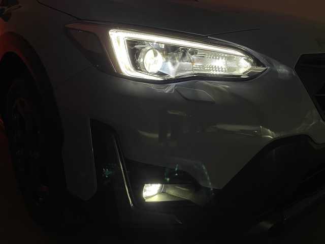 スバル ＸＶ ハイブリッド 2．0e－L アイサイト 群馬県 2022(令4)年 3.1万km クールグレーカーキ アイサイトセイフティプラス(運転支援)/・リヤビークルディティクション/・フロントビューモニター/・サイドビューモニター/ルーフレール/・シャークフィンアンテナ/LEDヘッドランプセット/・LEDハイ/ロービームランプ/・ステアリング連動ヘッドランプ/・フロントワイパーデアイサー/・ヒーテッドドアミラー/・撥水加工フロントドアガラス/パワーシートセット/・前席シートヒーター/・前席パワーシート/・運転席シートメモリー/===============/純正8インチダイアトーンSDナビ/（フルセグTV/BT/USB/CD/DVD/USB/SD）/フロント/サイド/バックモニター/純正ドライブレコーダー/ETC/アイサイトコアテクノロジー/・プリクラッシュブレーキ/・車線逸脱警報/・全車速追従機能付クルーズコントロール/・先行車発進お知らせ/・ツーリングアシスト/・AT誤発進/誤後進抑制