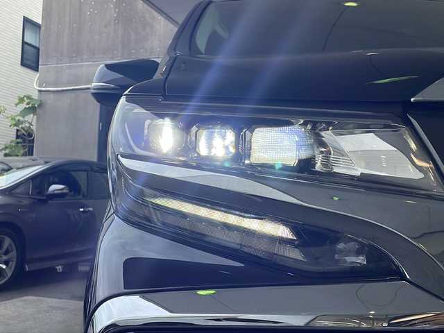 トヨタ アルファード S Cパッケージ 京都府 2018(平30)年 9.3万km スパークリングブラックパールクリスタルシャイン 純正9インチメーカーナビ/パノラミックビューモニター/フルセグTV/Bluetooth/HDMI/SD/USB/AUX/JBLサウンド/BSM/リアエンターテインメントシステム/　(フリップダウンモニター)/デジタルインナーミラー/3眼LEDヘッドライト/電動リアゲート/ステアリングヒーター/両側パワースライドドア/D席ポジションメモリー/パワーシート/シートヒーター/エアーシート/ビルトインETC2.0/ドライブレコーダー/後席サンシェード/純正ドアバイザー/純正フロアマット/電動パーキングブレーキ/禁煙車