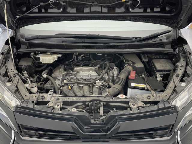 トヨタ ヴォクシー ZS 煌 長野県 2018(平30)年 3.8万km ブラック 社外メモリナビ（型番：NRーMZ25）/（FM＆AM＆Bluetooth＆SD）/バックカメラ/トヨタセーフティセンス/・クルーズコントロール（追従なし）/・レーンキープアシスト/・衝突被害軽減システム/LEDヘッドライト/LEDフォグランプ/オートライト/ドアバイザー/片側パワースライドドア/16インチ純正アルミホイール/社外フロアマット/ETC/スマートキー/スペアキー（１本）/保証書/取扱説明書