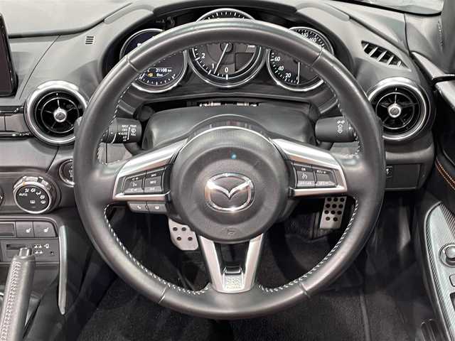 マツダ ロードスター ブラウン トップ 愛知県 2023(令5)年 2.2万km マシーングレープレミアムM 純正ナビ/ＢＯＳＥサウンドシステム/ブラウンナッパレザーシート/オープンカー/衝突軽減ブレーキ/車線逸脱警報/ブラインドスポットモニター/クリアランスソナー/クルーズコントロール/シートヒーター/バックカメラ/ドライブレコーダー/ビルトインＥＴＣ/USB＆AUX入力端子/純正フロアマット/純正16インチアルミホイール