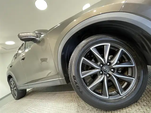マツダ ＣＸ－５ XD Lパッケージ 愛知県 2017(平29)年 5.5万km チタニウムフラッシュマイカ 純正８インチナビ　/（FM/AM/Bluetooth/USB/CD・DVD再生/AUX/フルセグTV/スマホ連携）/ＢＯＳＥサウンド　/電動バックドア　/衝突軽減ブレーキ　/レーダークルーズコントロール　/レーンキープアシスト/ＥＴＣ　/シートヒーター　/ステアリングヒーター　/D席メモリ機能付パワーシート　/ドライブレコーダー　/バック・サイドカメラ/ブラインドスポットモニター/ＬＥＤヘッドライト/LEDフォグランプ/コーナーセンサー/アイドリングストップ/電動パーキングブレーキ/純正フロアマット