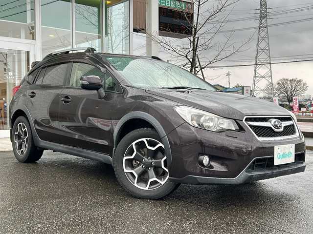 スバル インプレッサ ＸＶ 2．0i－L アイサイト 秋田県 2013(平25)年 4.8万km ディープチェリーパール 純正SDナビ/純正BT、CD、DVD、TV/前後ドライブレコーダー/純正17インチAW/サマータイヤ積込み/４WD/ETC/スペアキー/取説、保証書