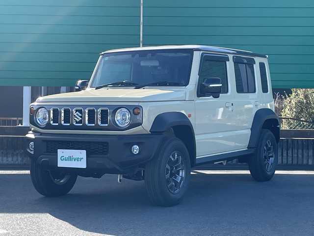 スズキ ジムニー ノマド FC 茨城県 2025(令7)年 0.1千km ベージュ 社外SDナビ/４WD/クリアランスソナー/アイドリングストップ/アダプティブクルーズコントロール/シートヒーター/ダウンヒルアシストコントロール/横滑り防止装置/レーンキープアシスト/オートライト/オートマチックハイビーム/衝突軽減システム/LEDヘッドライト/純正フロアマット/純正15インチアルミホイール/スマートキー