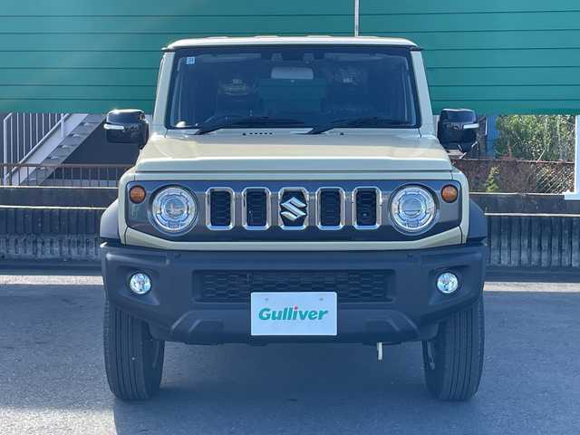 スズキ ジムニー ノマド FC 茨城県 2025(令7)年 0.1千km ベージュ 社外SDナビ/４WD/クリアランスソナー/アイドリングストップ/アダプティブクルーズコントロール/シートヒーター/ダウンヒルアシストコントロール/横滑り防止装置/レーンキープアシスト/オートライト/オートマチックハイビーム/衝突軽減システム/LEDヘッドライト/純正フロアマット/純正15インチアルミホイール/スマートキー