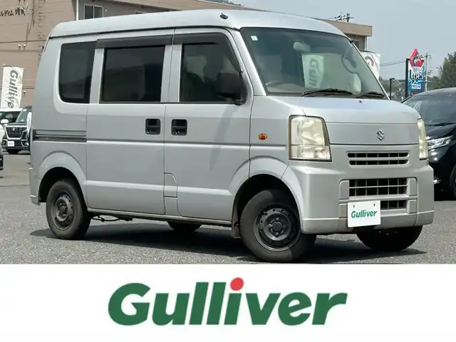 スズキ エブリイ PC 広島県 2010(平22)年 9.3万km シルキーシルバーメタリック 両側スライドドア/純正フロアマット/Wエアバッグ/キセノンライト/ハイルーフ/パワーウィンドウ/パワーステアリング/スペアキー/USB/ミュージックプレイヤー接続（ipod）/取扱説明書