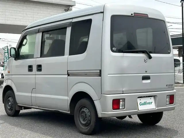 スズキ エブリイ PC 広島県 2010(平22)年 9.3万km シルキーシルバーメタリック 両側スライドドア/純正フロアマット/Wエアバッグ/キセノンライト/ハイルーフ/パワーウィンドウ/パワーステアリング/スペアキー/USB/ミュージックプレイヤー接続（ipod）/取扱説明書