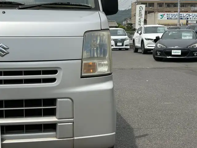 スズキ エブリイ PC 広島県 2010(平22)年 9.3万km シルキーシルバーメタリック 両側スライドドア/純正フロアマット/Wエアバッグ/キセノンライト/ハイルーフ/パワーウィンドウ/パワーステアリング/スペアキー/USB/ミュージックプレイヤー接続（ipod）/取扱説明書