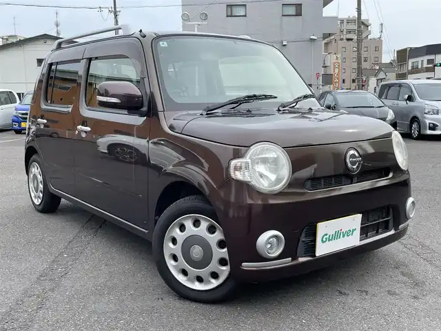 ダイハツ ミラ ココア プラスX 静岡県 2012(平24)年 7.1万km プラムブラウンクリスタルマイカ 社外メモリナビ・フルセグTV/DVD/CD/USB/SD/Bluetooth/バックカメラ/スマートキー/ルーフレール/ETC/新車時保証書/取扱説明書