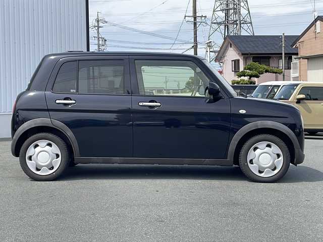 スズキ ラパン モード 三重県 2019(平31)年 4.2万km ブルーイッシュブラックパール3 レーダーブレーキサポート/純正ナビ(AM/FM/CD/DVD/TV/BT)/フルセグTV/シートヒーター(D+N席)/電動格納ミラー/LEDヘッドライト/ETC/衝突軽減ブレーキ/アイドリングストップ/プッシュスタート/ウッド調インパネ