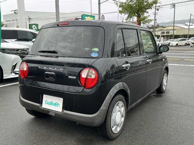 スズキ ラパン モード 長野県 2019(平31)年 4.2万km ブルーイッシュブラックパール3 純正７インチナビ/【CN-RZ743】/BluetoothAudio/DVD再生可能/フルセグTV/シートヒーター（D・N席）/ビルトインETC/ベンチシート/革巻きステアリング/ステアリングスイッチ/アイドリングストップ/横滑り防止装置/オートライト/電動格納ミラー/スマートキー/プッシュスタート/純正フロアマット/HIDライト/サマータイヤ積み込み