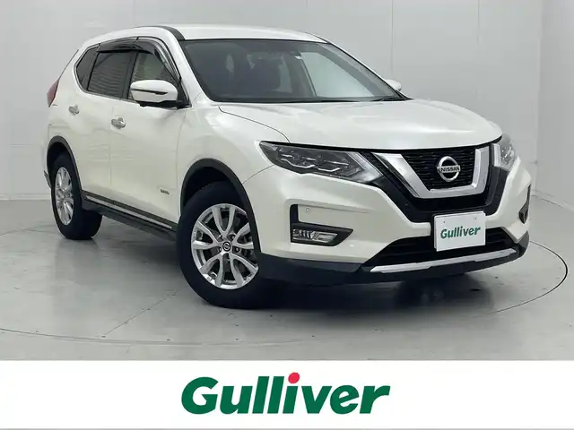 日産 エクストレイル ハイブリッド 20Xi 茨城県 2018(平30)年 3.8万km ブリリアントホワイトパール 純正9型ナビ/全方位カメラ/フルセグ/プロパイロット/衝突被害軽減ブレーキ/車線逸脱抑制装置/オートマチックハイビーム/BSW/ソナー/デジタルインナーミラー/ETC/ドラレコ/純正17インチAW/LEDヘッドライト/スマートキー