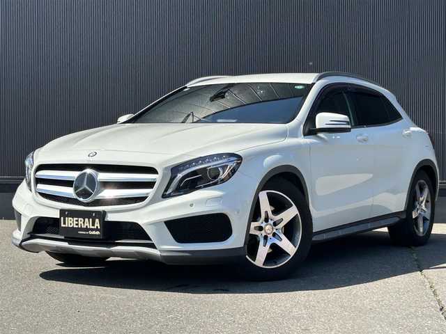 メルセデス・ベンツ ＧＬＡ２５０ 4マチック スポーツ 道東・釧路十勝 2014(平26)年 5.3万km カルサイトホワイト バリューパッケージプラス/　・メモリ付きパワーシート(D席)/　・リバースポジション機能付きドアミラー/レーダーセーフティーパッケージ/　・ブラインドスポットアシスト/　・ディストニックプラス/　・レーンキーピングアシスト/エクスクルーシブパッケージ/　・本革シート/　・メモリ付きパワーシート(N席)/　・フロアマット/　・harman/kardon/純正HDDナビ/TV/CD/DVD/BT/USB/シートヒーター/パワーバックドア/キセノンヘッドライト/オートライト/リアフォグライト/社外ドライブレコーダー(前後)/純正18インチAW/ダウンヒルアシストコントロール