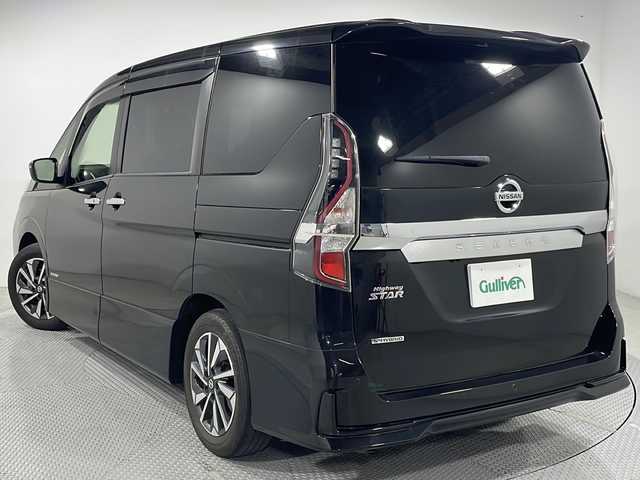 日産 セレナ ハイウェイスター V 広島県 2020(令2)年 6.1万km ダイヤモンドブラック 純正10型ナビ/純正フリップダウンモニター/プロパイロット/ハンズフリーオートスライドドア/バックカメラ/ブラインドスポットモニター/エマージェンシーブレーキ/車線逸脱警報/車線逸脱抑制/踏み間違い衝突防止アシスト/LEDヘッドランプ/純正16インチAW/ETC/ドライブレコーダー