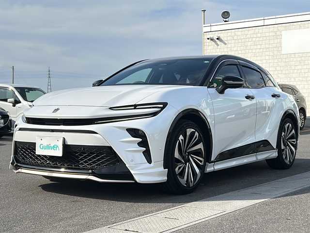 トヨタ クラウン スポーツ Z 香川県 2024(令6)年 2.3万km パールⅡ 純正12.3インチディスプレイオーディオPlus/フルセグTV/モデリスタエアロ(F.S.R)/モデリスタ21インチアルミ/パノラミックビューモニター/クリアランスソナー/デジタルインナーミラー/ブラインドスポットモニター/オートマチックハイビーム/シートヒーター/エアシート/LEDヘッドライト/ETC