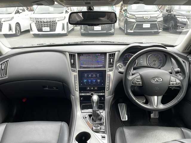日産 スカイライン ハイブリッド 350GT Type SP 茨城県 2015(平27)年 8.7万km ガーネットブラック 純正ナビ　/全方位カメラ　/サンルーフ　/ＬＥＤライト　/クリアランスソナー　/レーダークルーズコントロール　/レーンキープアシスト　/パドルシフト　/ドラレコ　/パワーシート　/オートライト　/Ｂｌｕｅｔｏｏｔｈ接続/iPod/AUX接続可能/フォグランプ/ウィンカーミラー/純正AW19インチ/スマートキー/プッシュスタート/ETCビルトイン/ワンセグTV