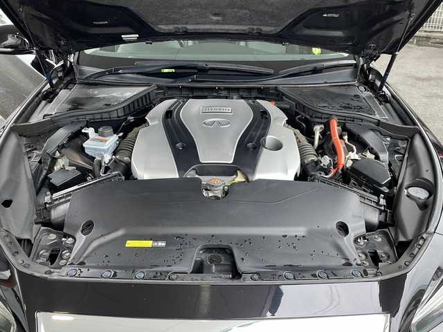 日産 スカイライン ハイブリッド 350GT Type SP 茨城県 2015(平27)年 8.7万km ガーネットブラック 純正ナビ　/全方位カメラ　/サンルーフ　/ＬＥＤライト　/クリアランスソナー　/レーダークルーズコントロール　/レーンキープアシスト　/パドルシフト　/ドラレコ　/パワーシート　/オートライト　/Ｂｌｕｅｔｏｏｔｈ接続/iPod/AUX接続可能/フォグランプ/ウィンカーミラー/純正AW19インチ/スマートキー/プッシュスタート/ETCビルトイン/ワンセグTV