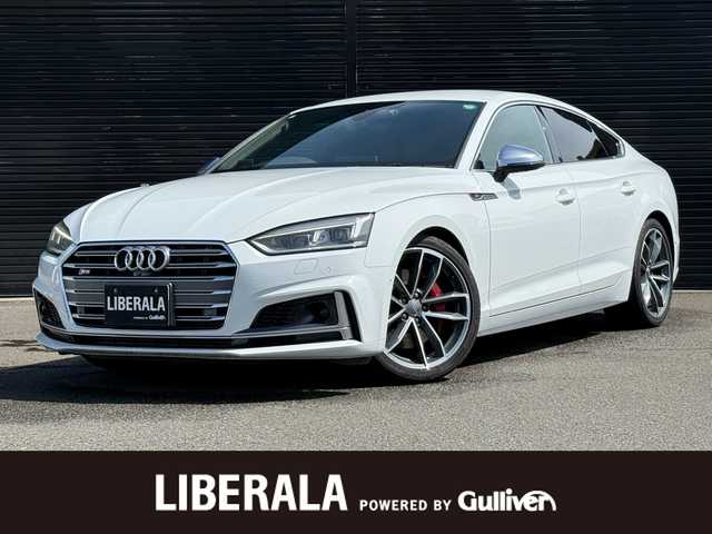 アウディ Ｓ５ スポーツバック 静岡県 2017(平29)年 4万km 白 ハーフレザーシート /BANG&OLUFSEN/BSM/バーチャルコックピット/電動リアゲート/MMI/(CD/DVD/Bluetooth/フルセグ)/バックカメラ/ACC/LKA/パーキングエイド/パワーシート/シートヒーター/アドバンストキー/ETC/ドライブレコーダー/純正フロアマット/純正19インチアルミホイール/保証書/取説/スペアキー