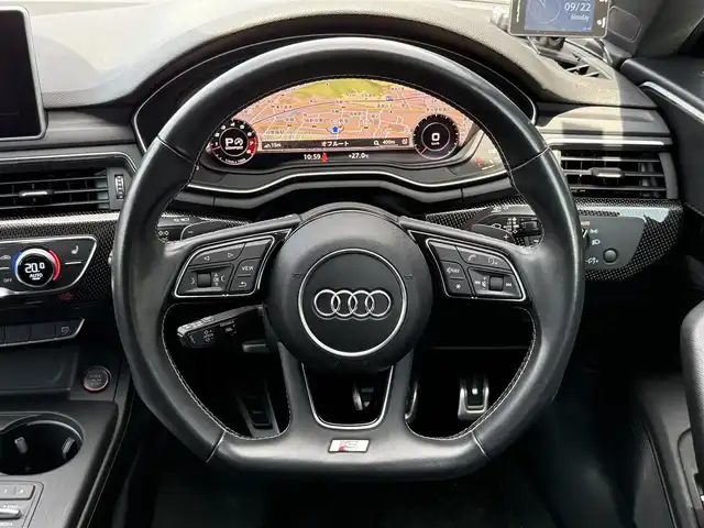 アウディ Ｓ５ スポーツバック 静岡県 2017(平29)年 4万km 白 ハーフレザーシート /BANG&OLUFSEN/BSM/バーチャルコックピット/電動リアゲート/MMI/(CD/DVD/Bluetooth/フルセグ)/バックカメラ/ACC/LKA/パーキングエイド/パワーシート/シートヒーター/アドバンストキー/ETC/ドライブレコーダー/純正フロアマット/純正19インチアルミホイール/保証書/取説/スペアキー