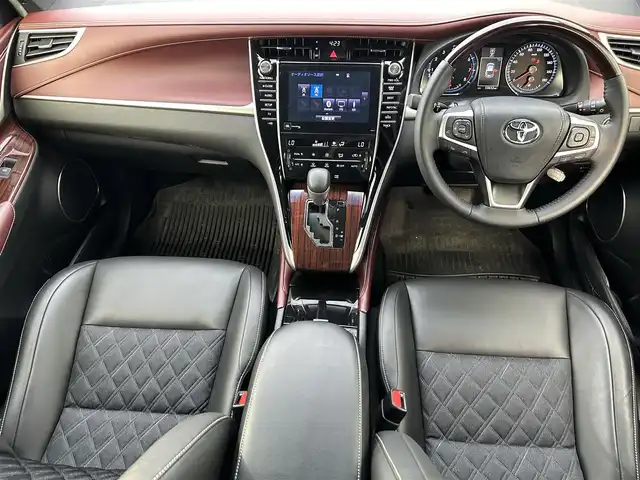 トヨタ ハリアー プレミアム アドバンスドP 奈良県 2017(平29)年 3.4万km ブラキッシュレッドマイカ JBLプレミアムサウンドシステム/純正９インチナビ（510137）/（フルセグ／ＢＴ／ＣＤ／ＤＶＤ）/レーダークルーズコントロール/全方位モニター/前後コーナーセンサー/プリクラッシュセーフティ/レーンキープアシスト/パワーバックドア/ハーフレザーシート/運転席パワーシート/ドライブレコーダー/ＥＴＣ/純正18インチＡＷ