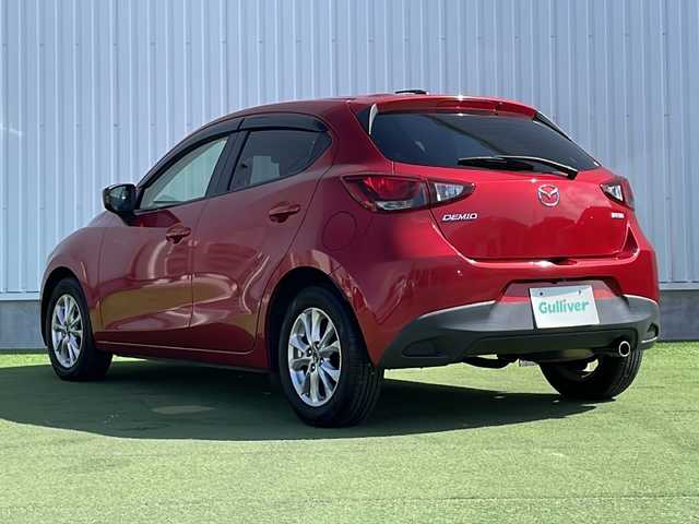 マツダ デミオ XD 香川県 2014(平26)年 5.3万km ソウルレッドプレミアムメタリック 純正7インチマツダコネクトナビ/→Bluetooth/USB/AUX/バックカメラ/LEDオートハイビーム/SCBS（衝突軽減ブレーキ）/DSC（横滑り防止装置）/クルーズコントロール/MTモード付AT/純正15インチアルミ/純正フロアマット/前方ドライブレコーダー/盗難防止装置/アイドリングストップ/プッシュスタート/キーレス