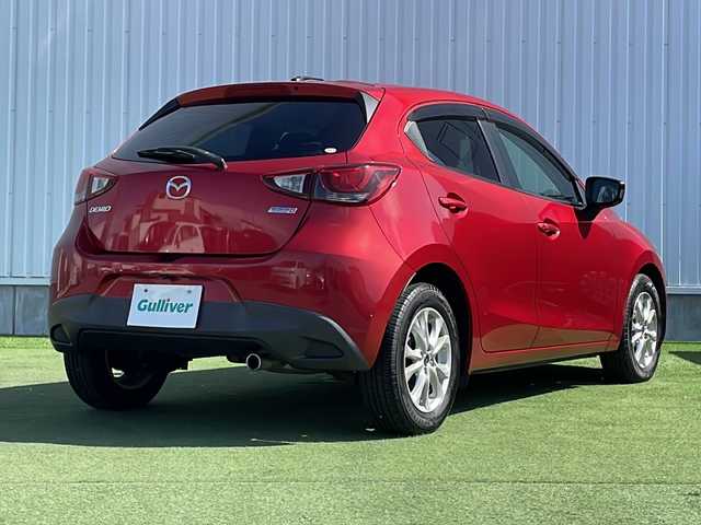 マツダ デミオ XD 香川県 2014(平26)年 5.3万km ソウルレッドプレミアムメタリック 純正7インチマツダコネクトナビ/→Bluetooth/USB/AUX/バックカメラ/LEDオートハイビーム/SCBS（衝突軽減ブレーキ）/DSC（横滑り防止装置）/クルーズコントロール/MTモード付AT/純正15インチアルミ/純正フロアマット/前方ドライブレコーダー/盗難防止装置/アイドリングストップ/プッシュスタート/キーレス