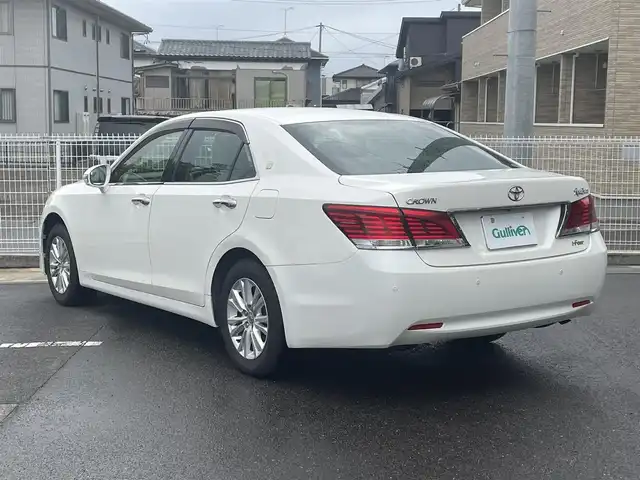 トヨタ クラウン ロイヤル ロイヤルサルーン i－Four 福島県 2013(平25)年 13.7万km ホワイトパールクリスタルシャイン ワンオーナー/純正HDDナビ/CD/DVD/BT/USB/フルセグTV/純正16インチAW(社外AW＋冬タイヤ積込)/クルーズコントロール/クリアランスソナー/ステアリングリモコン/バックカメラ/パワーシート/オートライト/キセノンライト/フォグライト/ビルトインETC/プッシュスタート/ドアバイザー/フロアマット