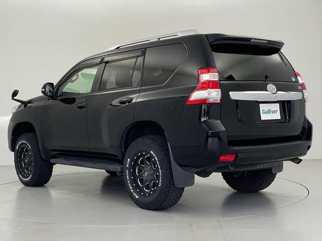 トヨタ ランドクルーザー プラド TX 愛知県 2014(平26)年 4.9万km ブラック 3インチリフトアップ/サンルーフ/社外ナビ/・Bluetooth/・CD/DVD/・フルセグテレビ/・SD音楽録音/バックカメラ/ETC/LEDヘッドライト/エンジンプッシュスタートボタン/オートライト/サイド/カーテンエアバッグ