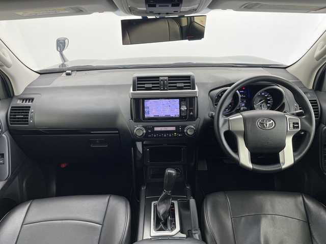 トヨタ ランドクルーザー プラド TX 愛知県 2014(平26)年 4.9万km ブラック 3インチリフトアップ/サンルーフ/社外ナビ/・Bluetooth/・CD/DVD/・フルセグテレビ/・SD音楽録音/バックカメラ/ETC/LEDヘッドライト/エンジンプッシュスタートボタン/オートライト/サイド/カーテンエアバッグ