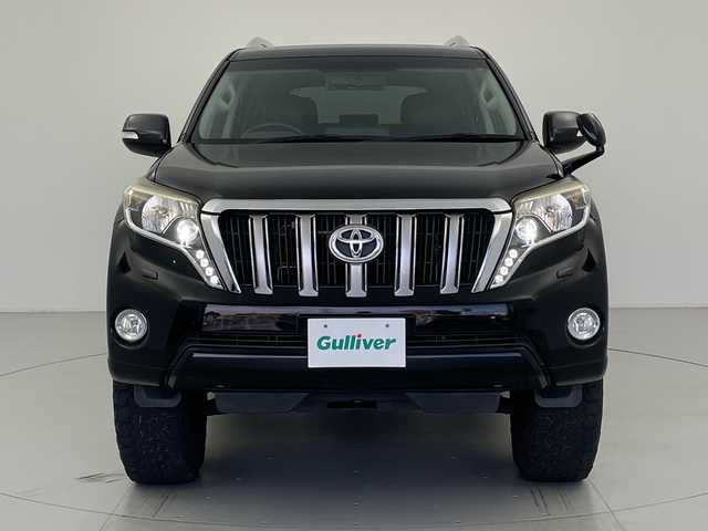 トヨタ ランドクルーザー プラド TX 愛知県 2014(平26)年 4.9万km ブラック 3インチリフトアップ/サンルーフ/社外ナビ/・Bluetooth/・CD/DVD/・フルセグテレビ/・SD音楽録音/バックカメラ/ETC/LEDヘッドライト/エンジンプッシュスタートボタン/オートライト/サイド/カーテンエアバッグ