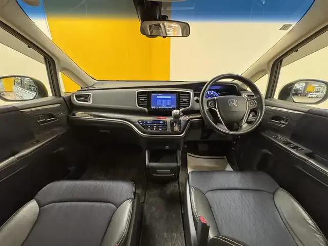 ホンダ オデッセイ アブソルート 20thアニバーサリー 群馬県 2014(平26)年 6.4万km ホワイトオーキッドパール ホンダセンシング/・衝突軽減ブレーキ/・横滑り防止/・オートライト/・クルーズコントロール/純正9インチナビ/・AM/FM/フルセグTV/・CD/DVD/MSV/・Bluetooth/SD/フリップダウンモニター/両側電動スライドドア/バックカメラ/ETC/LEDヘッドライト/フォグランプ/ヒーターミラー/純正フロアマット/純正ドアバイザー/純正18インチアルミホイール/スマートキー/プッシュスタート