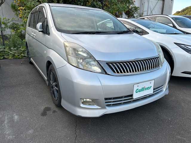 トヨタ アイシス プラタナ 静岡県 2005(平17)年 16.2万km シルバーM スペアタイヤ4本/デジタルインナーミラー/ドリンクホルダー/シートカバー/ドアバイザー/前後ドライブレコーダー