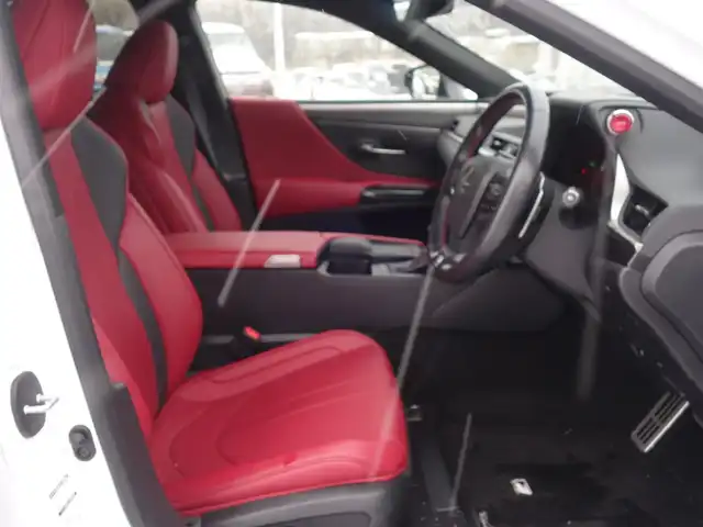 レクサス ＥＳ 300h Fスポーツ 山形県 2019(平31)年 5.9万km ホワイトノーヴァガラスフレーク 4WD/衝突被害軽減システム/サンルーフ/純正メモリナビ/　　【CD DVD BT フルセグ USB AUX】/レーダークルーズコントロール/LEDオートライト/レザーシート/シートヒーター/エアシート/パワーシート/純正18インチアルミホイール/コーナーセンサー/ステアリングヒーター/ステアリングスイッチ/パドルシフト/電動格納ウィンカーミラー/スマートキー/カードキー/ETC2.0