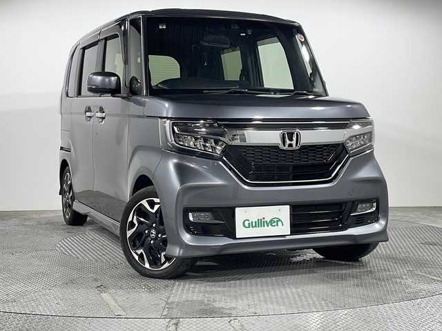 ホンダ Ｎ ＢＯＸ カスタム G L ターボ ホンダセンシング 広島県 2019(令1)年 3.6万km シャイニンググレーM ホンダセンシング/・衝突軽減ブレーキ/・誤発進抑制機能/・アダプティブクルーズコントロール/・オートハイビーム/・車線維持支援システム/純正8型ナビ（VXU-207NBi）/バックカメラ/両側パワースライドドア/ドライブレコーダー/ETC/ハーフレザーシート/LEDヘッドランプ/LEDフォグランプ/純正１５インチアルミホイール(165/55/R15)/エアバッグ(運転席/助手席/サイド/カーテン)