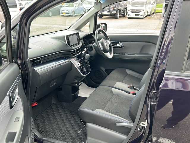 ダイハツ ムーヴ カスタム X ハイパー SAⅡ 愛知県 2016(平28)年 5.7万km ナイトシャドーパープルクリスタルM 【(株)IDOMが運営する【じしゃロン名古屋鳴海店】の自社ローン対象車両になります。こちらは現金ご利用時の価格です。自社ローンご希望の方は別途その旨お申付け下さい。】/社外SDナビ【MDV-D403W】/（AM/FM/CD/DVD/BT/USB/SD/ワンセグ）/バックカメラ/社外14インチアルミホイール/純正14インチアルミホイール夏タイヤ車載/オートLEDヘッドライト/フロントフォグランプ/プッシュスタート/スペアキー（1本）/盗難防止装置/ハーフレザーシート/コーナーセンサー(後のみ)/純正フロアマット