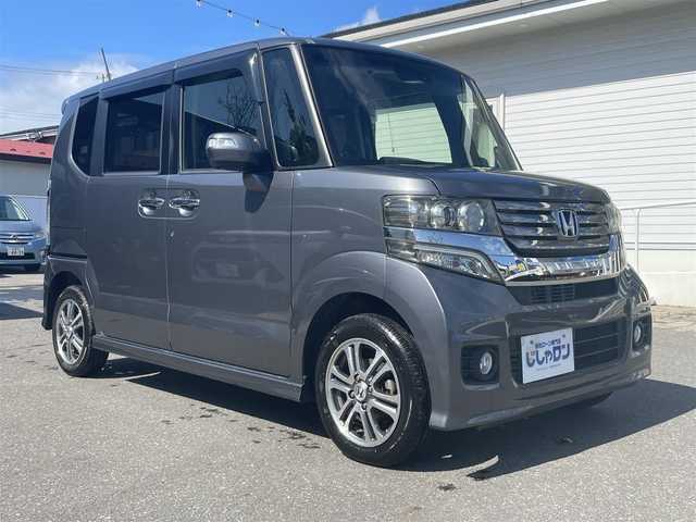 ホンダ Ｎ ＢＯＸ カスタム G SSパッケージ 秋田県 2014(平26)年 8.9万km ポリッシュドメタルメタリック (株)IDOMが運営する【じしゃロン 秋田店】の自社ローン専用車両になります。こちらは現金またはオートローンご利用時の価格です。自社ローンご希望の方は別途その旨お申付け下さい/メモリナビ/ワンセグテレビ/バックカメラ/ウィンカーミラー/ドアバイザー/プッシュスタート/両側パワースライドドア/シートヒーター/スマートキー