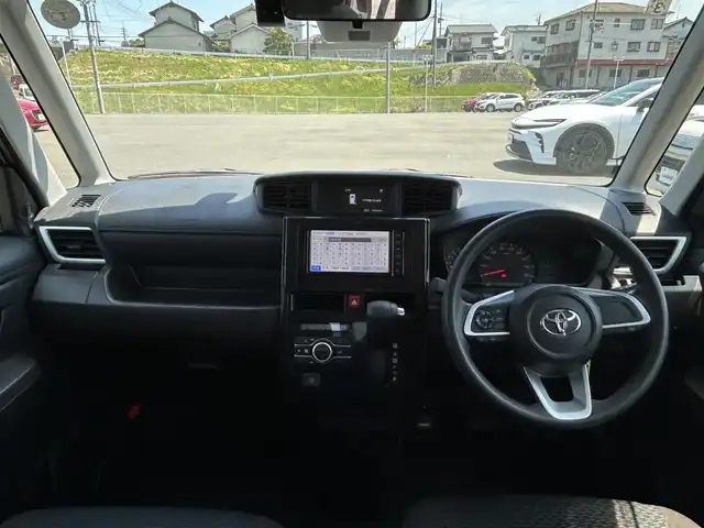 トヨタ ルーミー G 岡山県 2021(令3)年 3.5万km パールホワイトⅢ 純正メモリナビ　NSZT-W68T/フルセグTV、CD、DVD、Bluetooth、AM、FM/バックカメラ/ビルトインETC/両側パワースライドドア/前方ドライブレコーダー　DRT-C68A/前後コーナーセンサー/スマートキー/プッシュスタート