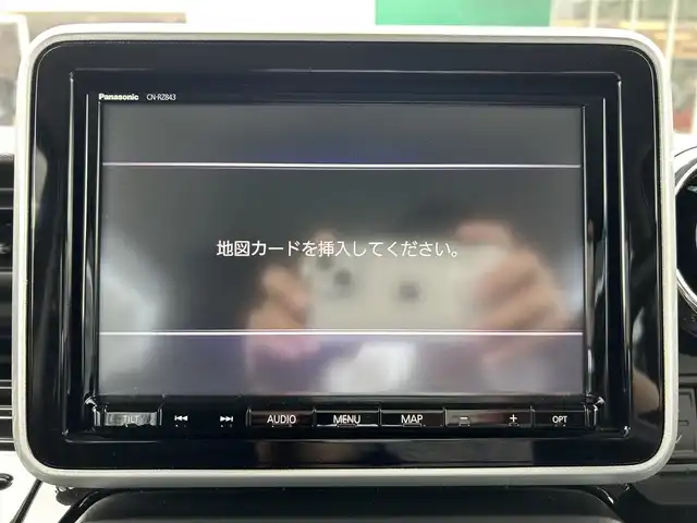 スズキ スペーシア カスタム HYBRID XS ターボ 島根県 2018(平30)年 1.9万km ブレイブカーキP ８インチ純正ＳＤナビ/フルセグTV/DVD再生/Ｂｌｕｅｔｏｏｔｈオーディオ/全方位/バック/サイドカメラ/前方ドライブレコーダー/後方コーナーセンサー/ＥＴＣ/両側パワースライドドア/クルーズコントロール/衝突被害軽減ブレーキ/横滑り防止装置/レーンキープアシスト/リアサーキュレーター/ハーフレザーシート/D席シートヒーター/アイドリングストップ/純正LEDヘッドライト/純正フロアマット/純正15インチアルミホイール