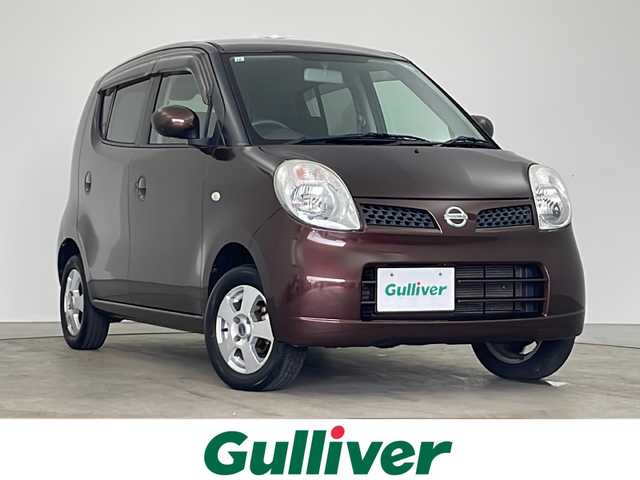 日産 モコ E FOUR ショコラティエ 秋田県 2009(平21)年 12.1万km マルーンブラウンパール 4WD/純正オーディオ/電動格納ミラー/純正フロアマット/社外アルミホイール/ハロゲンライト/ドアバイザー/スマートキー