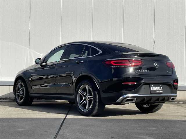 メルセデス・ベンツ Ｍ・ベンツ ＧＬＣ２２０ d 4マチック クーペ スポーツラインED 東京都 2021(令3)年 3.8万km オブシディアンブラック 12.3インチナビ/フルセグTV/360°カメラ/ガラスサンルーフ/黒レザーシート/シートヒーター/メモリ付パワーシート/前後ドラレコ/ETC2.0/スマートキー/レーダーセーフティ/アクティブブレーキアシスト